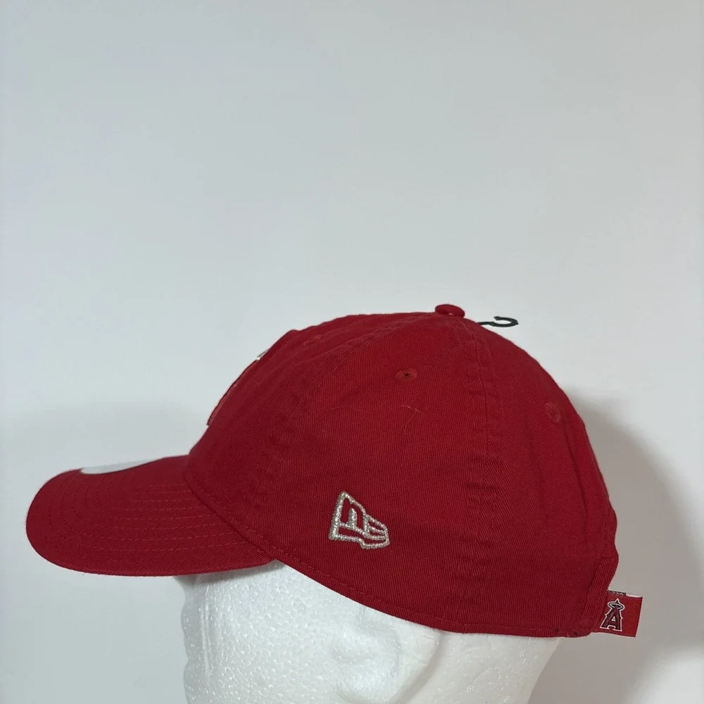 New Era 9TWENTY Anaheim Los Angeles Angels‎ Red MLB Strap Back Hat NEW